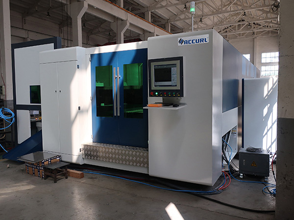 3000W zuntz laser ebaketa makina palet aldatzailea bikoitza