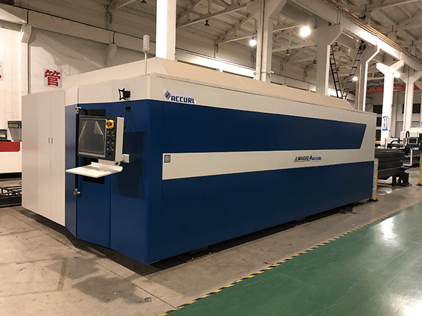 Full Palet Changer itxita Fiber Laser Pipe eta Sheet Metal Cutting Machine